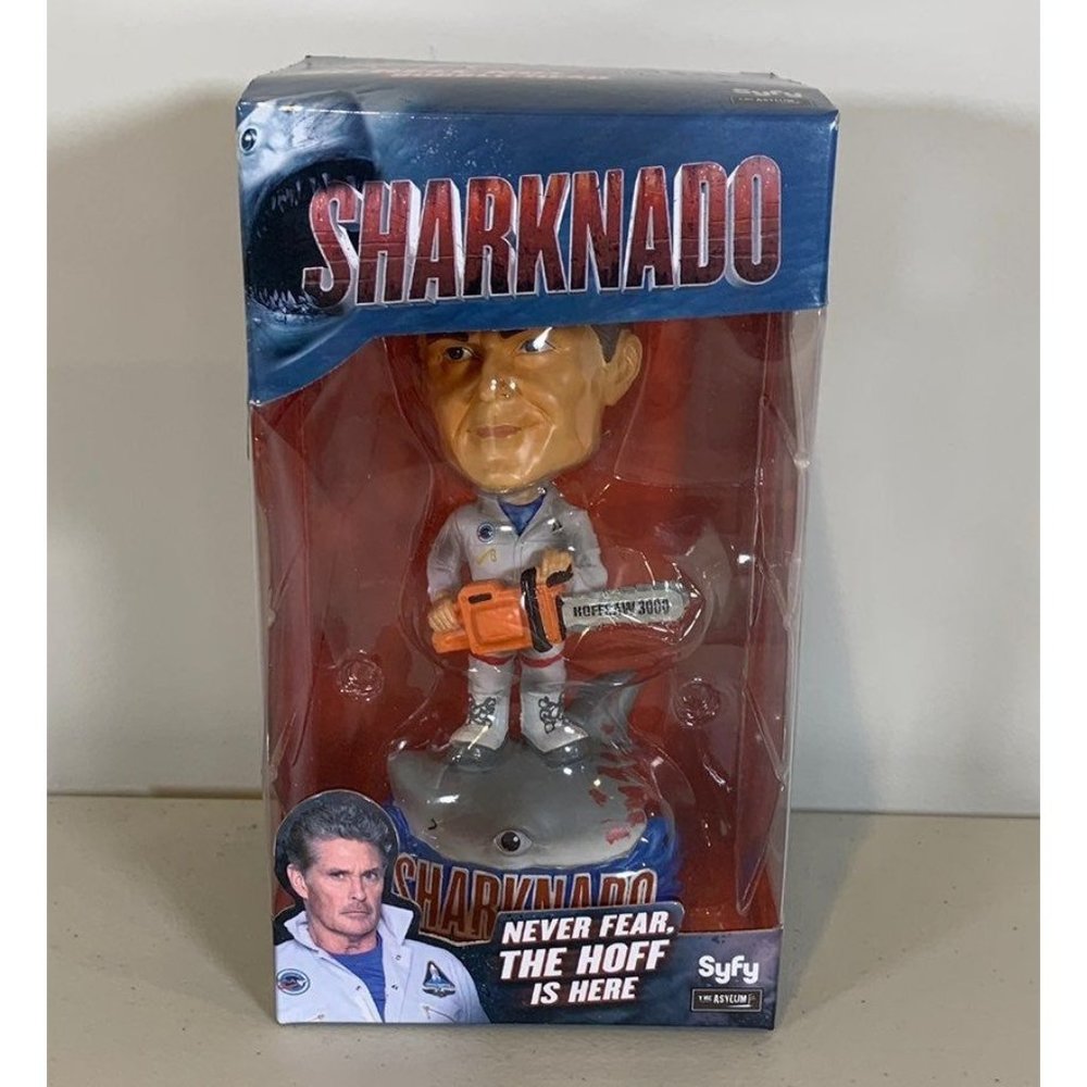 SHARKNADO The Hoff "OH HELL NO" David Hasselhoff Bobblehead Figure Syfy NIB